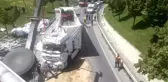 Bayrampaşa'da Tır Devrildi: 1 Yaralı