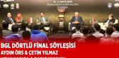 Basketbol Gençler Ligi Dörtlü Final Söyleşi Günü - 9 Mayıs 2019