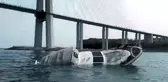 Rusya'da Batık Gemiye Takılan Tekne Battı