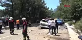 Muğla Sakar Geçidi'nde Çekici Uçuruma Yuvarlandı 2 Ölü 1 Yaralı