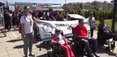 Fethiye'de Engellilerden Farkındalık Yürüyüşü
