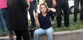 Kadın Sürücü Kaza Yaptı Kadınlar Onu Çekme Yarışına Girdi