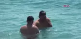 Antalya Sıcaktan Bunalan Denize ve Sulama Kanalına Koştu