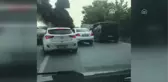 Ambulans Seyir Halindeyken Alev Aldı - İstanbul