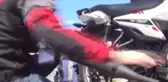 Zonguldak Motosikletiyle Kaza Yaptı, Geliştirdiği Cihaz ile Dikkatleri Çekmeyi Başardı