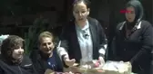 GAZİANTEP KADINLARDAN, SURİYE'DE GÖREVLİ ASKERE SICAK YEMEK