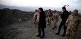 Hakkari Vali Akbıyık'tan Şehit Bedirhan Mustafa Karakaya üs bölgesine ziyaret