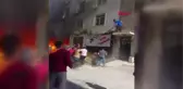 KONYA Otelde yangın çıktı, müşterileri vatandaşlar kurtardı
