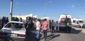Otomobil ile motosiklet çarpıştı: 3 yaralı