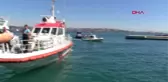 İSTANBUL- VAPURDAN ATLAYAN ADAMI CAN SİMİDİYLE KURTARDI