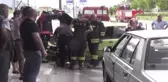 MANİSA Otomobil köprülü kavşakta takla attı: 2 yaralı