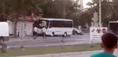 Servis şoförü dehşet saçtı