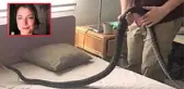 Avustralya'da uyuduğu sırada pitonla göz göze gelen kadının hayatını soğukkanlılığı kurtardı