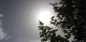 Sıcak hava asfaltı eritti