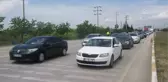 Afyonkarahisar-Antalya kara yolunda bayram trafiği