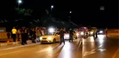 Sürücü ve yolculara bağ yaprağı ve sirke ikramı