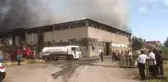 Tekstil atölyesinde yangın