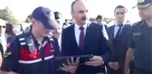 Vali Canalp, bayram öncesi yapılan trafik denetimlerine katıldı