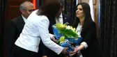 AK Parti ile bayramlaşmaya çiçekle gelen tek parti İYİ Parti oldu