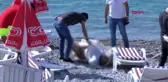 ANTALYA ÖLÜM SAHİLDE YAKALADI
