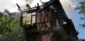 Kastamonu'da çıkan yangında iki ev kullanılamaz hale geldi