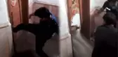 Ankara'da meydana gelen sağanak yağışta evlerini su basan anne ile kızın kurtarıldığı anlar kamerada