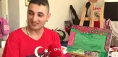 İZMİR OTİZİMLİ ERKAN KIZILDAĞ, HAYATA SANATLA TUTUNUYOR