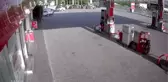 Malatya'daki trafik kazası güvenlik kamerasına yansıdı