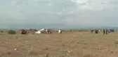 Sivil eğitim uçağı düştü: 1 ölü, 2 yaralı (4)