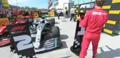 Vettel aldığı ceza nedeniyle birinciliği Hamilton'a kaptırdı! Daha sonra bunu yaptı
