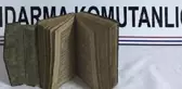 Ali Şir Nevai'nin 15'inci yüzyıla ait şiir kitabı ile yakalandı! Değeri 100 bin dolar