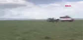 KARS CİRİTÇİLERDEN JANDARMA İÇİN GÖSTERİ
