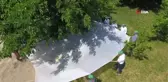 Tut'un beyaz altınında hasat zamanı...Dut hasadı havadan görüntülendi
