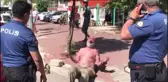 Antalya'da alkollü şahıstan gasp şoku