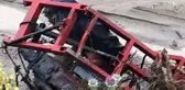 Alaşehir'de dere taştı sel suları 2 traktörü sürükledi