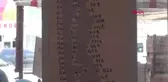 KAHRAMANMARAŞ BORCUNU ÖDEMEYEN MÜŞTERİLERİNİN LİSTESİNİ DUVARA ASTI-ÖZEL