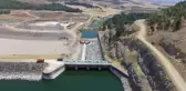 Tahtaköprü Barajı'nda yükseltme çalışmaları - Drone