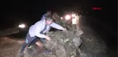 YOZGAT'TA EKİLİ ARAZİLERİ DOLU VE SAĞANAK VURDU