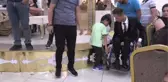 Engelli çiftin spor salonunda başlayan aşkı düğünle taçlandı