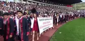 Karabük Üniversitesi'nin ikiz hemşireleri mezun oldu