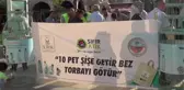Pet şişe getirenlere bez torba