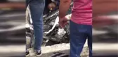SAMSUN Su kanalına devrilen otomobilin sürücüsü öldü