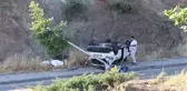 Kaldırıma çarpan cip takla attı: 5 yaralı