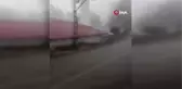 Sivas'ta sağanak yağmur dereleri taşırdı
