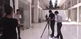Suriyeli bilgisayar öğretmeni film çekti