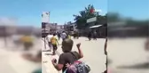 Şanlıurfa'da aileler arasındaki kavga kamerada