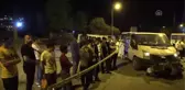 Minibüs ile plakasız motosiklet çarpıştı: 2 yaralı