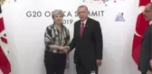 Cumhurbaşkanı Erdoğan, İngiltere Başbakanı May ile görüştü