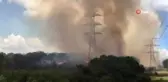 Hasdal askeri bölge yakınında bulunan ormanlık alanda yangın çıktı.