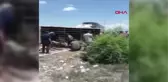 ADANA Hayvan yüklü TIR devrildi, 60'a yakın küçükbaş öldü